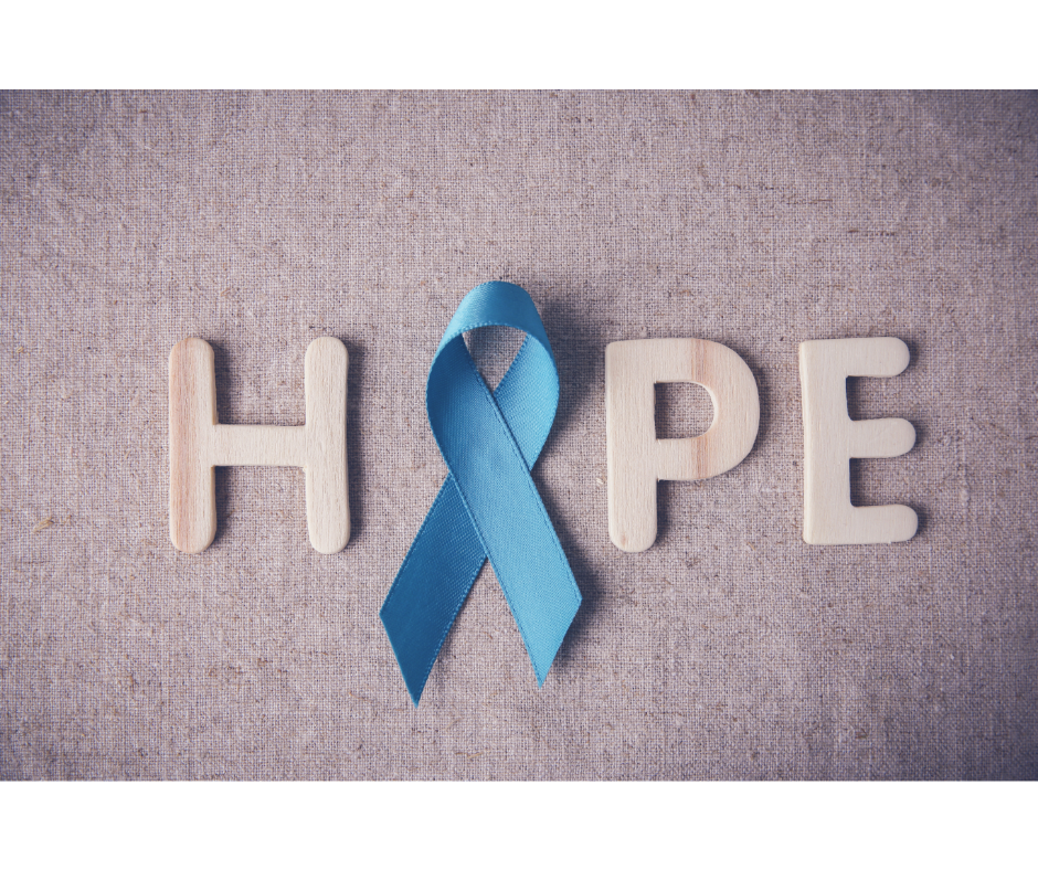 Prostate Cancer Ribbon Hope